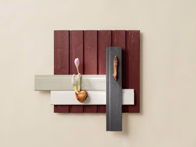 wooden house colour