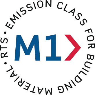M1-klassifikatsioon seab piirväärtused lenduvate orgaaniliste ühendite, formaldehüüdi, ammoniaagi emissioonile, samuti hinnatakse materjaliga kaasneva lõhna vastuvõetavust.
