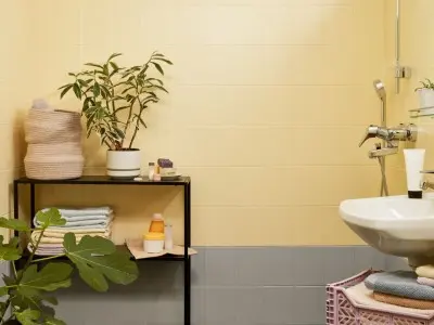 DIY easy bathroom makeover