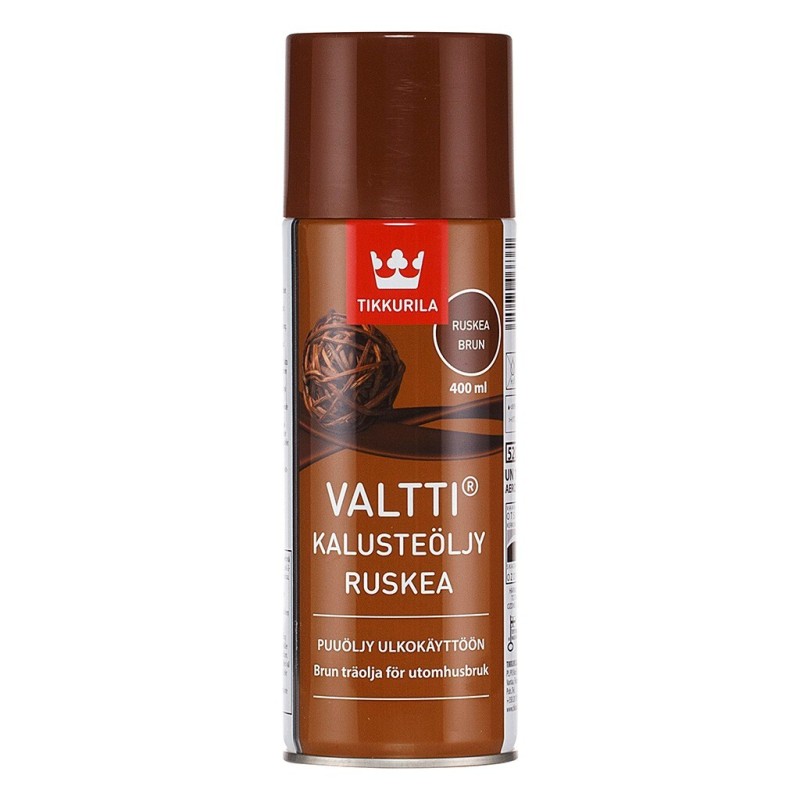 Valtti Kalusteöljy Ruskea Spray