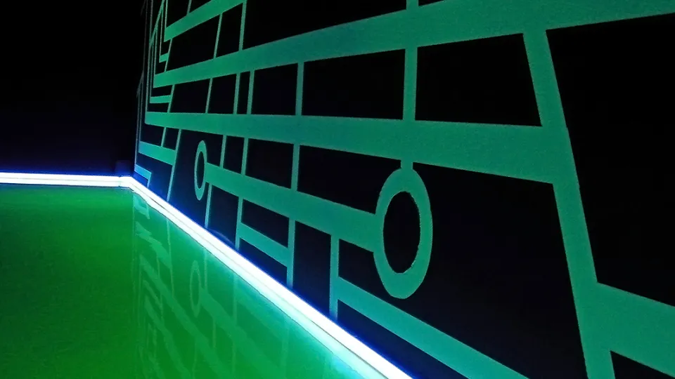 Pimedas helendav showroom