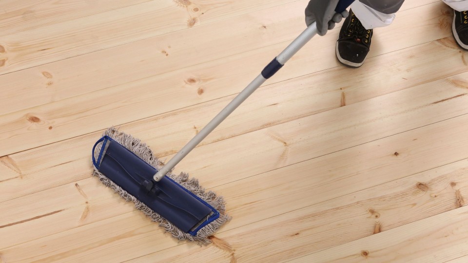 Varem õlitatud puitpõranda ja puidust põrandarestide töötlemine puiduõliga