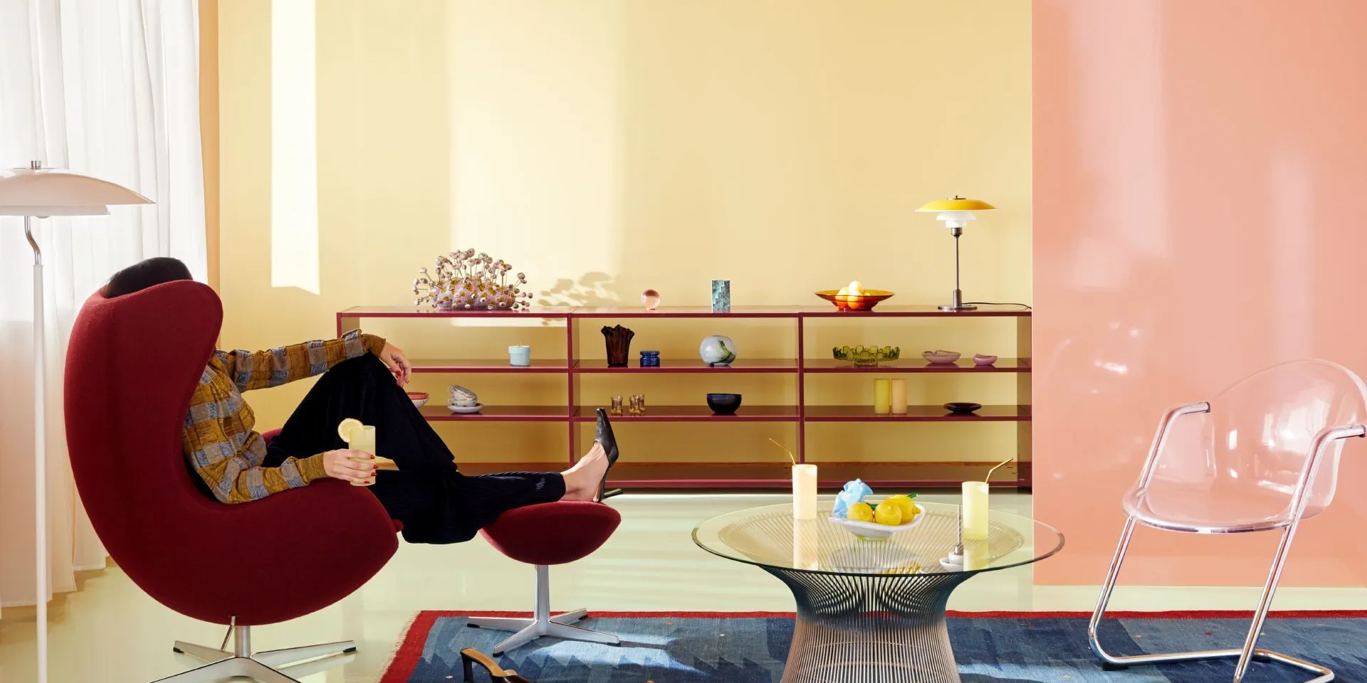 Tunneta Värvi eklektiline stiil