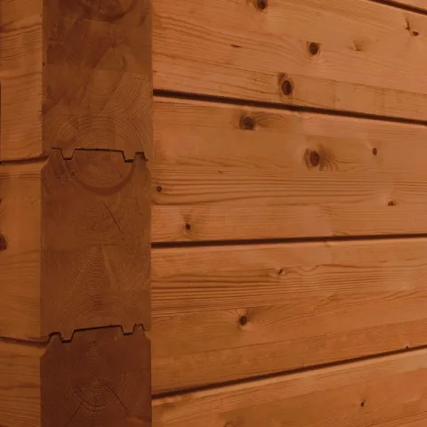 Uue lamell-palkpinna ja välisvoodrilaudade viimistlemine Valtti Plus Completega