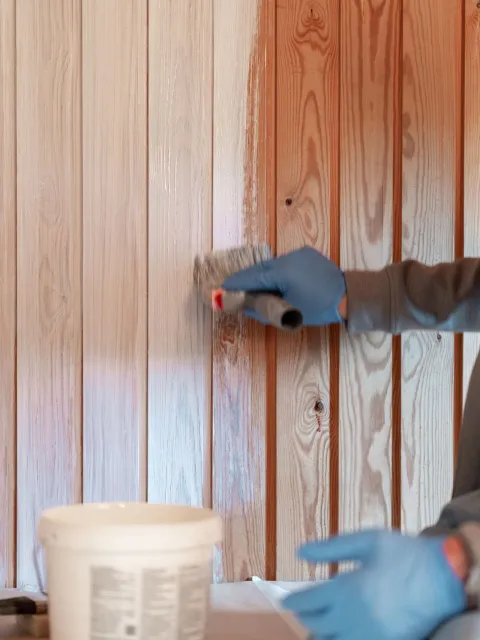 Sauna vahatamine heledaks