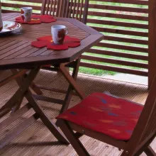 Varem töödeldud aiamööbli hooldamine Valtti Wood Oil puiduõliga