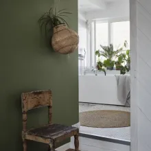 Rohelised toonid sisekujunduses