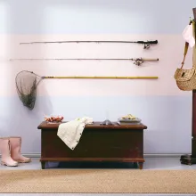 Klaaskiudtapeediga seinapinna tasandamine ja värvimine suure kulumisega ruumides