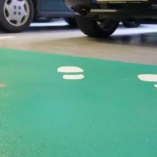 Betoonpõrandad parkimismajades ja lennukiangaarides