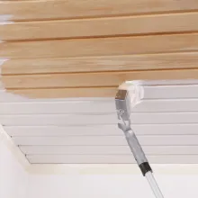 Varem viimistletud laelaudise värvimine märgades ruumides