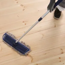 Sauna puupõranda pesemine