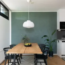 Wall painted with Tunto Hieno