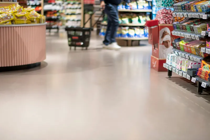 Kvaliteetsed põrandakatted toidukauplustes